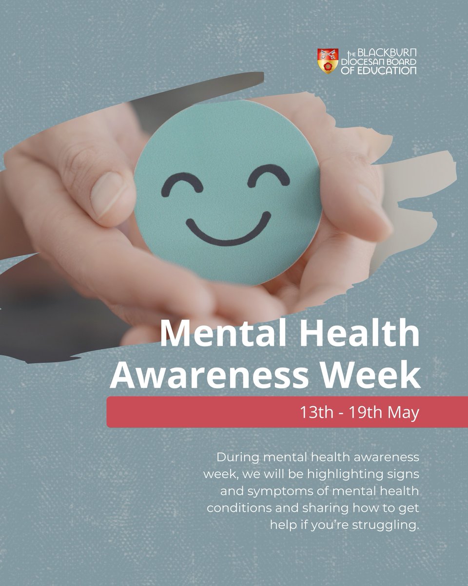 Today marks the beginning of Mental Health Awareness Week. Board of Education staff member Kim has recently trained as a mental health first aider and has helped write a series of posts for this week. #MentalHealthAwarenessWeek #mentalhealth