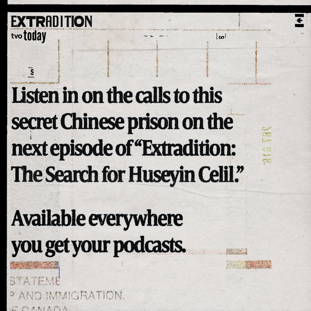 On the newest episode of <a href="/tvo/">TVO.me</a> Today’s podcast "Extradition: The Search for Huseyin Celil," the production team decides to take matters into their own hands and call Xinjiang No. 1 Prison, Celil's last known location. Listen wherever you get your podcasts. apple.co/extradition