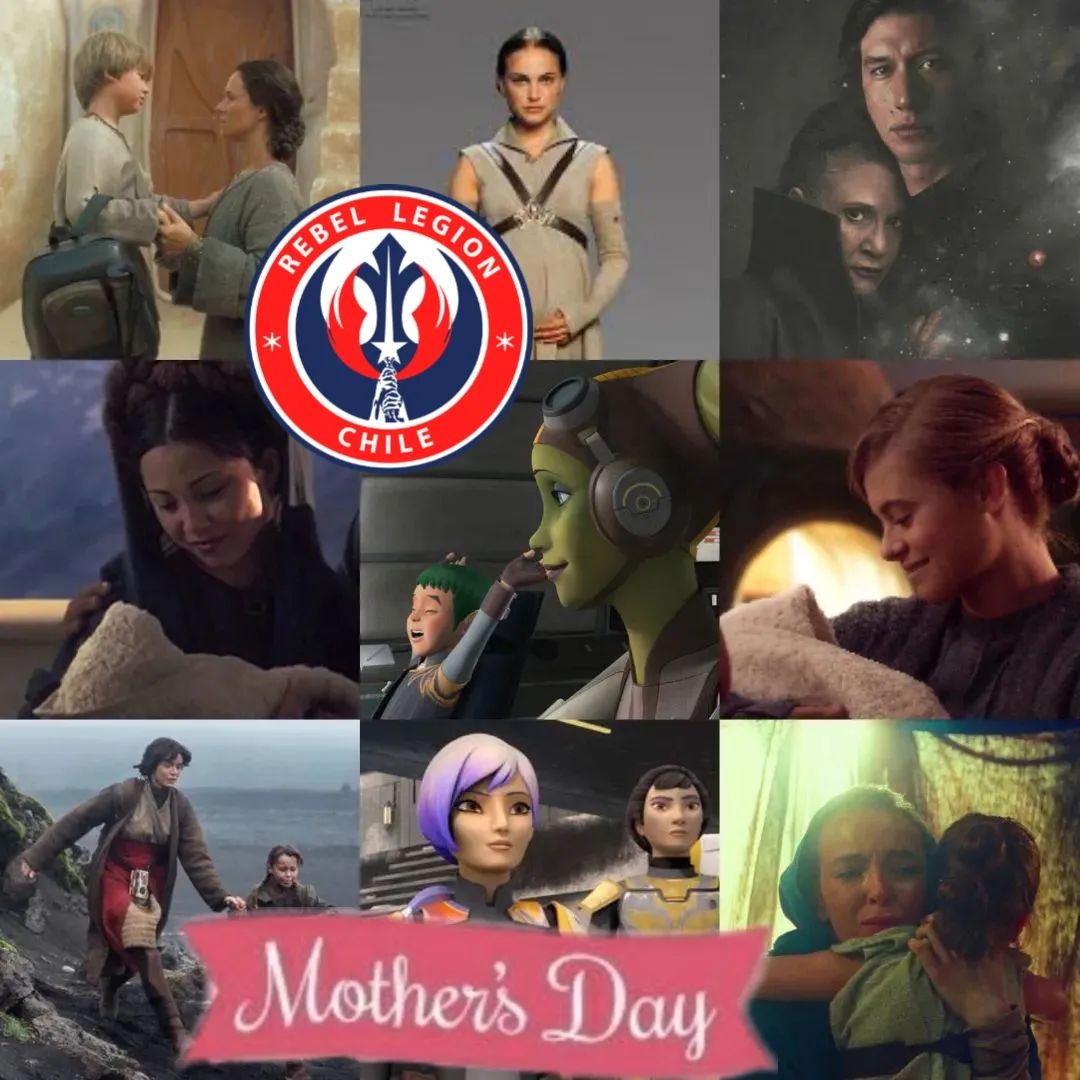 RebelLegionChil's tweet photo. Queremos desear un muy feliz día a todas las mamás de la galaxia quienes están formando a las nuevas generaciones de padawans con todo el amor y sabiduría
#diadelamadre❤️💐 #mothersday❤️💐 #felizdiadelamadre💐❤️ #happymothersday💐❤️ #rebellegion  #rebellegionchile #somoslosbuenos https://t.co/D7JMC4PVUK