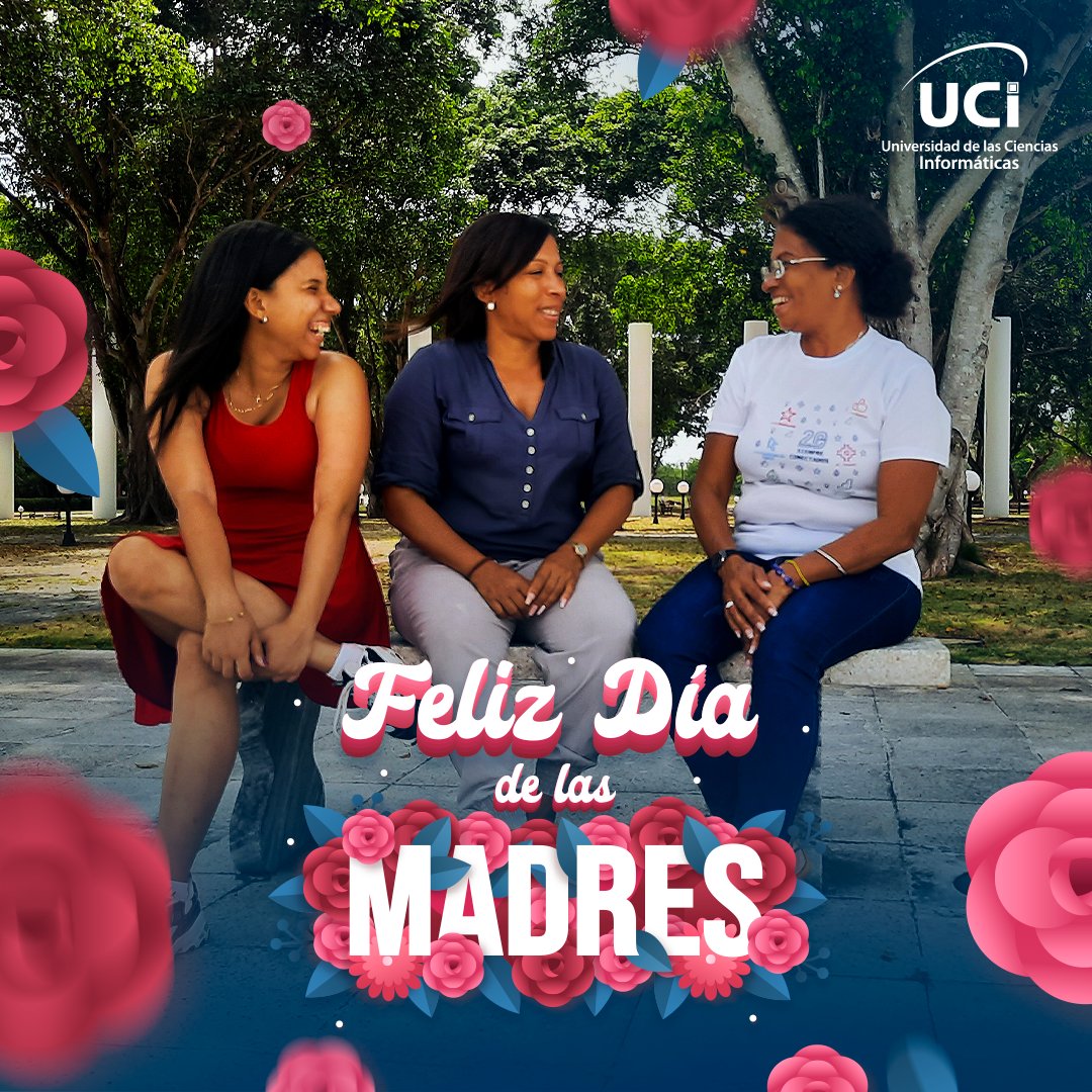 🥰Gracias por cada sacrificio, cada sonrisa, cada abrazo, mamá. ¡Feliz día de las madres!💐💕 #SomosUCI #DíaDeLasMadres #UniversidadCubana #Cuba @CubaMES @dellylien1 @monica_uci_f2 @LilyRuiz70 @aylincita86 @dcolome2010 @niurvis79 @nataliauci16 @AriagnaLandeiro @LlanesOxana