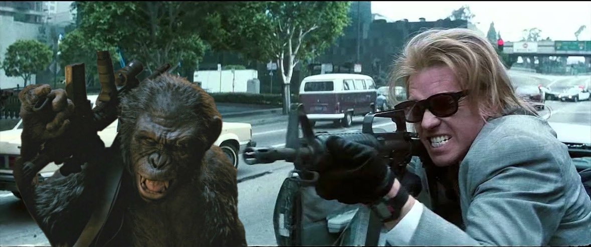 The best of "Koba should be in every movie" memes 🧵

1. Heat (1995)