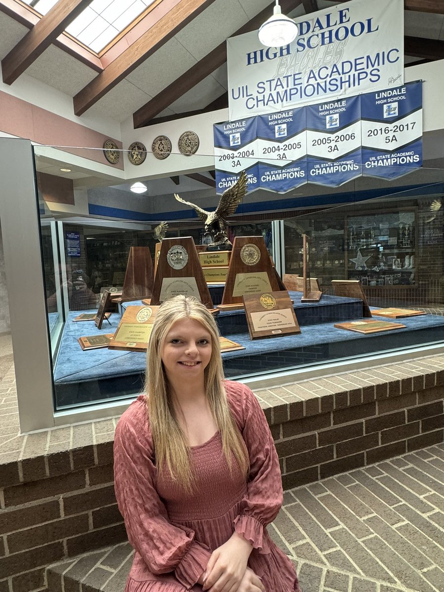 Each year at the Tyler Morning Telegraph, we profile a graduating senior at schools around the county. My senior this year is Lindale’s Sarah Woodworth. Such an incredible young lady with an inspiring story, Woodworth will be a twirler at SFA.