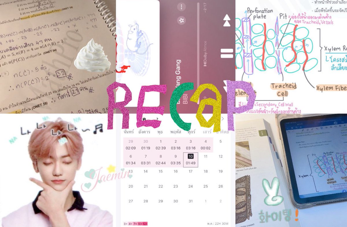 n3rdyindy's tweet photo. 𓇼 day 27-30 ได้ทวนเยอะมากๆ เก้ทเรื่องพืชแระ คือฟินเกิน #studynerdy https://t.co/fo9CIorWZJ