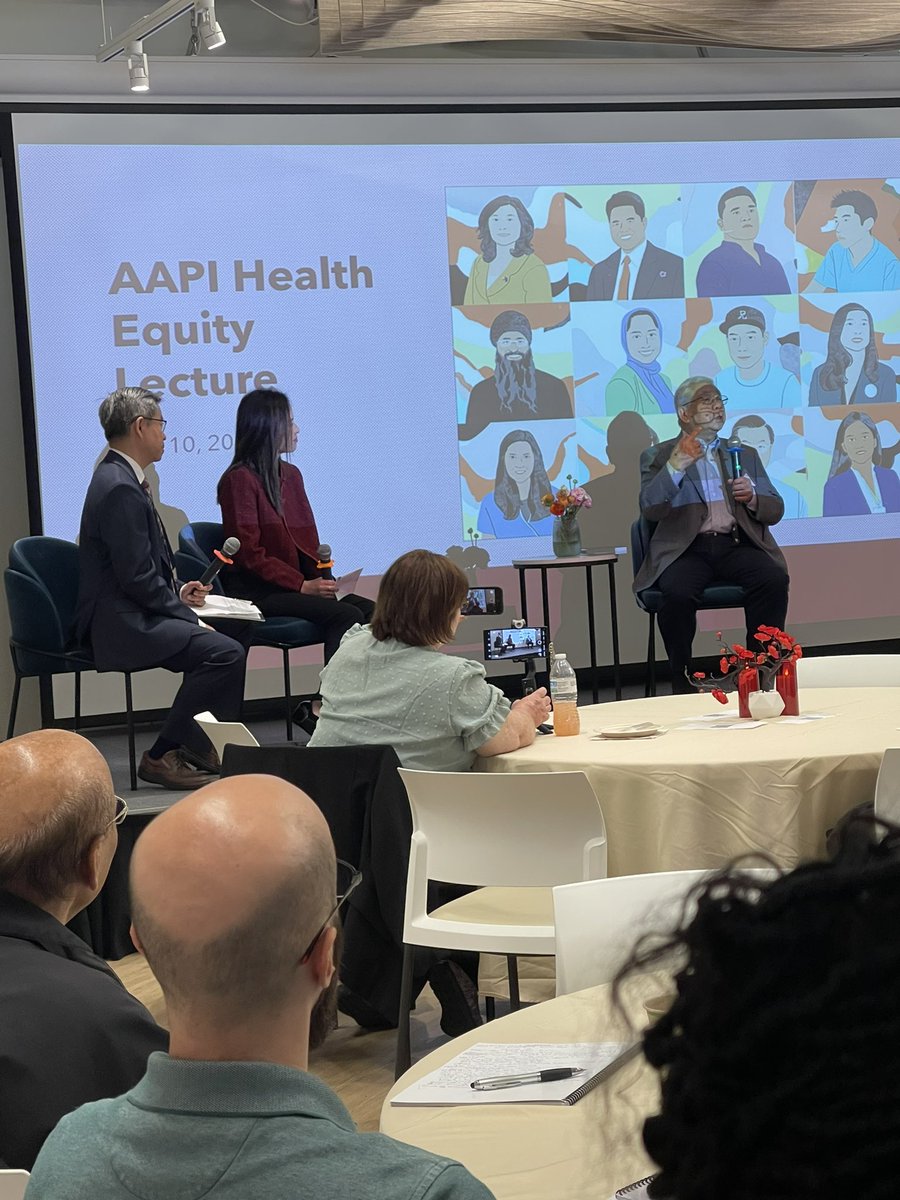 Attending the AAPI Health Equity Lecture today and it’s absolutely amazing! Sooo many nuggets of information from Dr. Arthur Chen and the Fireside Chst with Dr. Yung-Chen Lu. @ColumbusHealth #YokosoCenter #healthequity #accesstocare #AAPIhealthcare #HealthForAll #DEI #justice