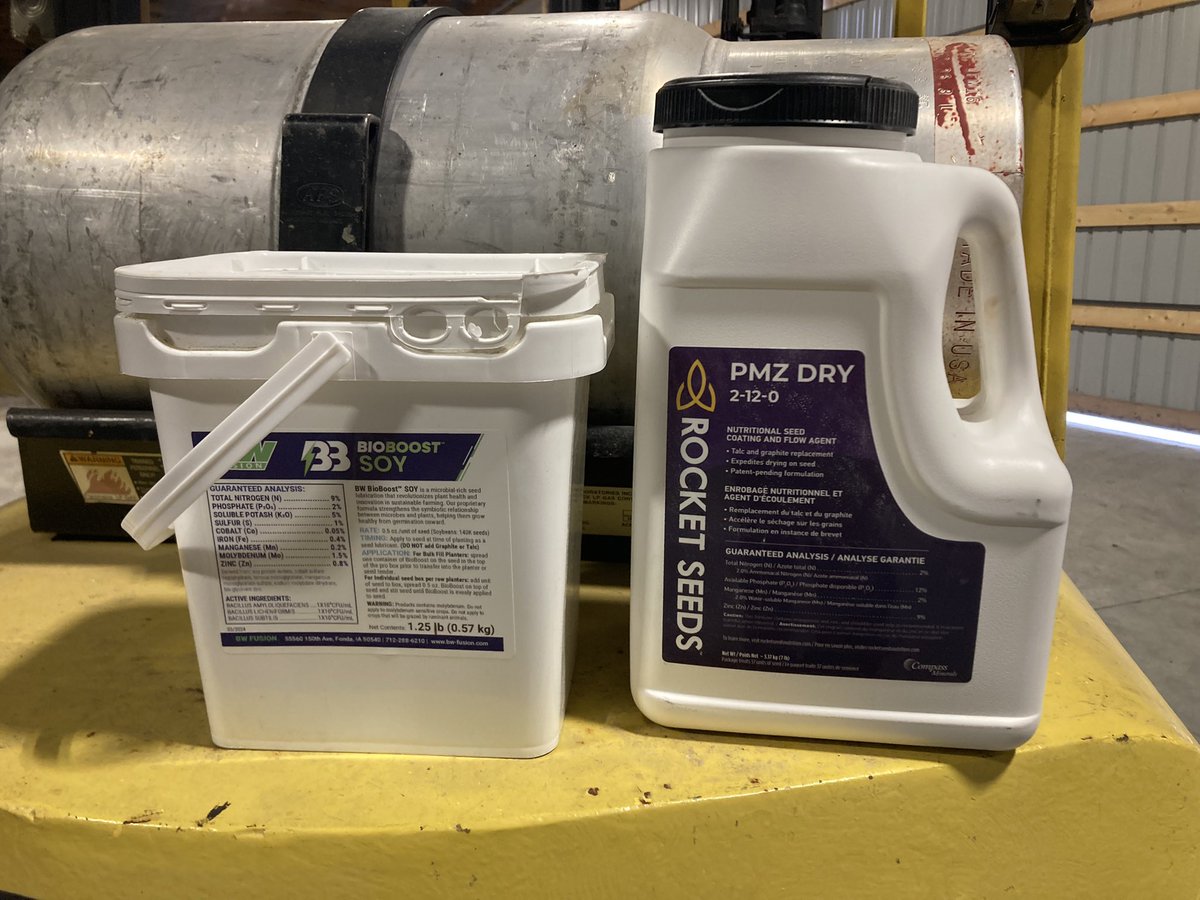 Well look what got delivered yesterday - hope to see if I get the same yld results I did with rocket seeds from last year <a href="/dfisher78/">Donald Fisher</a> and try BW Bio Boost <a href="/Bkitch1Bodie/">Bodie Kitchel</a> <a href="/EdJHanson/">🇨🇦</a> Thanks gents - look forward to the trials