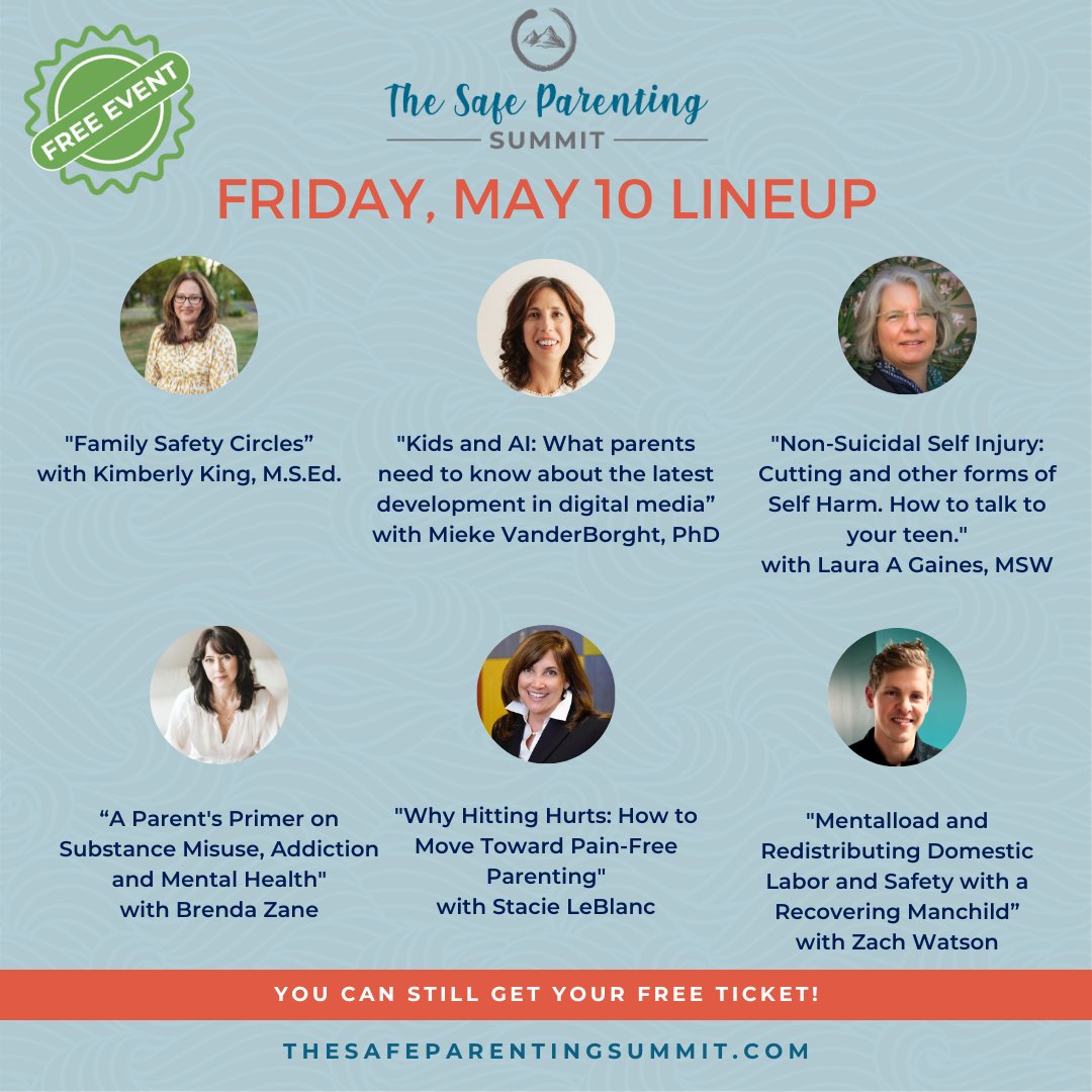 Act fast – it's your last chance to register for the FREE Safe Parenting Summit! There's still time to sign up and gain access to expert knowledge, practical tips, and resources to support your parenting goals. 🎫 Get your FREE ticket now! …ise--theheartfulparent.thrivecart.com/vip-very-impor…