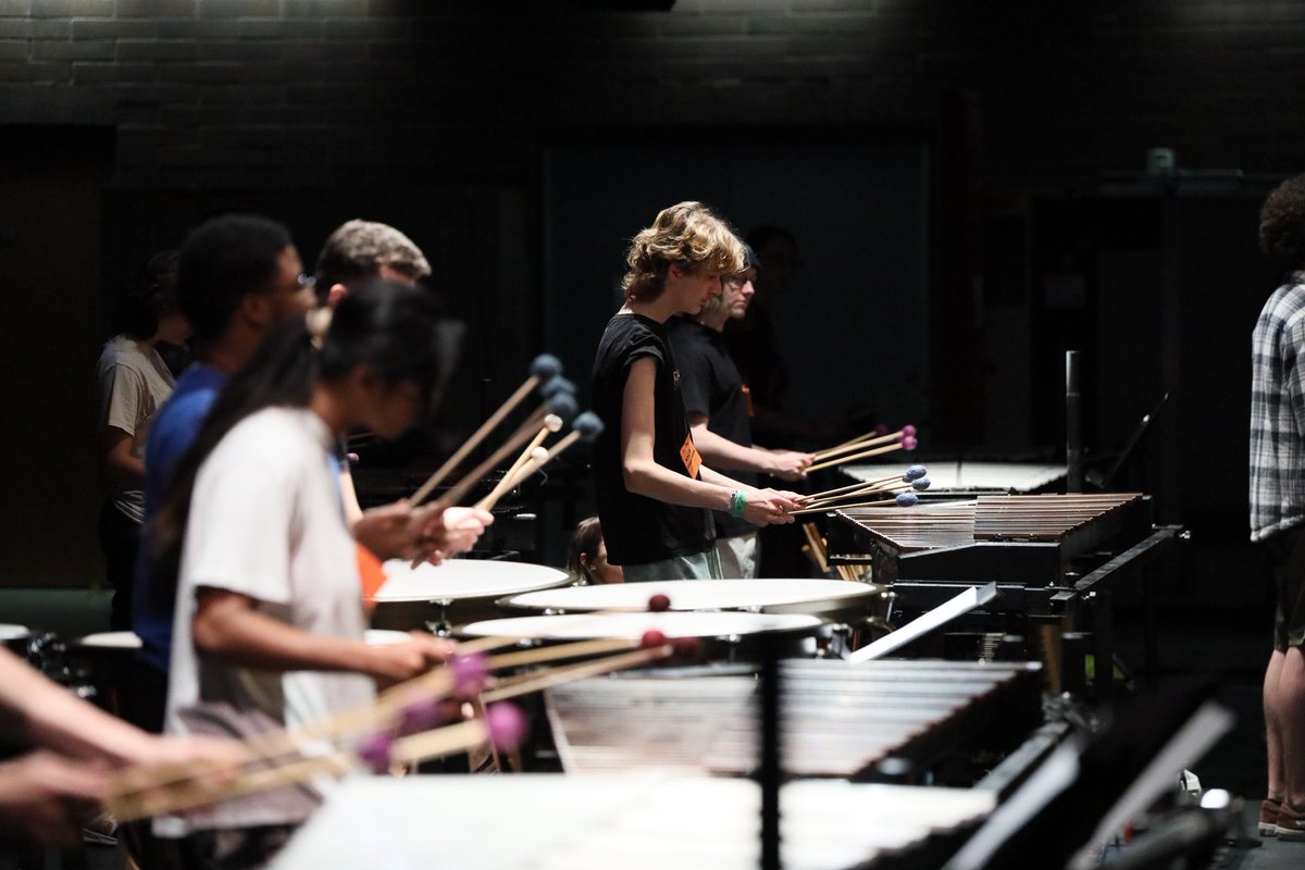 TheAcademyDBC's tweet image. Wait, are Front Ensemble Fridays already a thing? 🎼

📸: Miles Guerrero, Kiara Garrett, Ryan Cleary

#theacademydbc #percussion #frontensemble #drumcorps #marchingband