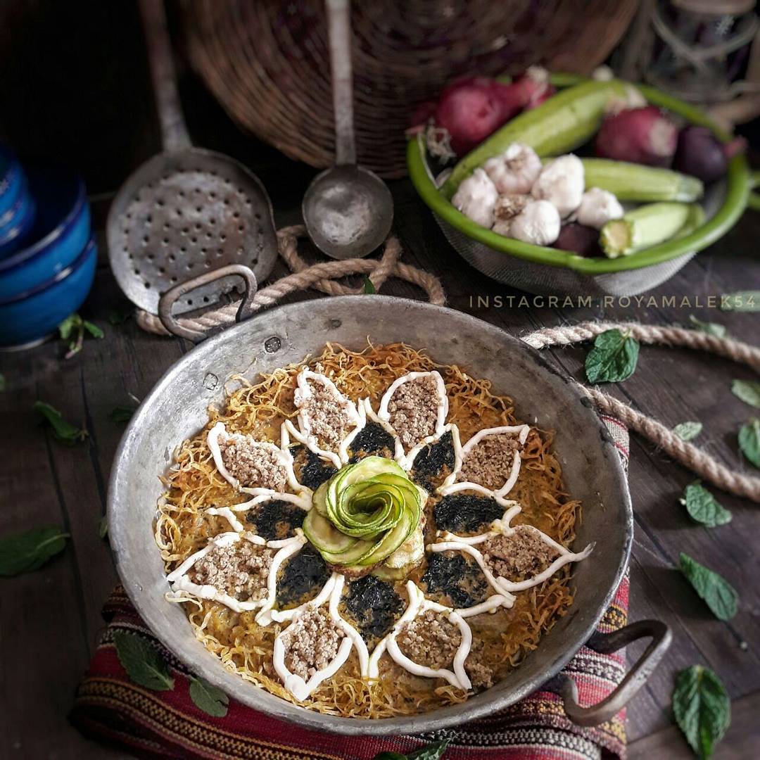 Iranian traditional foods have always been very popular. Not only among all Iranian tribes, but also among whoever tries them for once! 
This photo is an Iranian food called 'kashk-kadoo' which means zucchini with dried whey.
#IranInReality