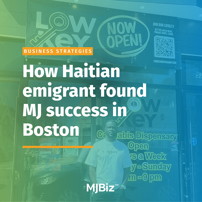 Jeff Similien anticipated opening his Boston #cannabis store, LowKey Dispensary, in 2021. But a deceitful business partner, city government bureaucracy and the COVID-19 pandemic all conspired to delay the christening by about two years. Get the full story: