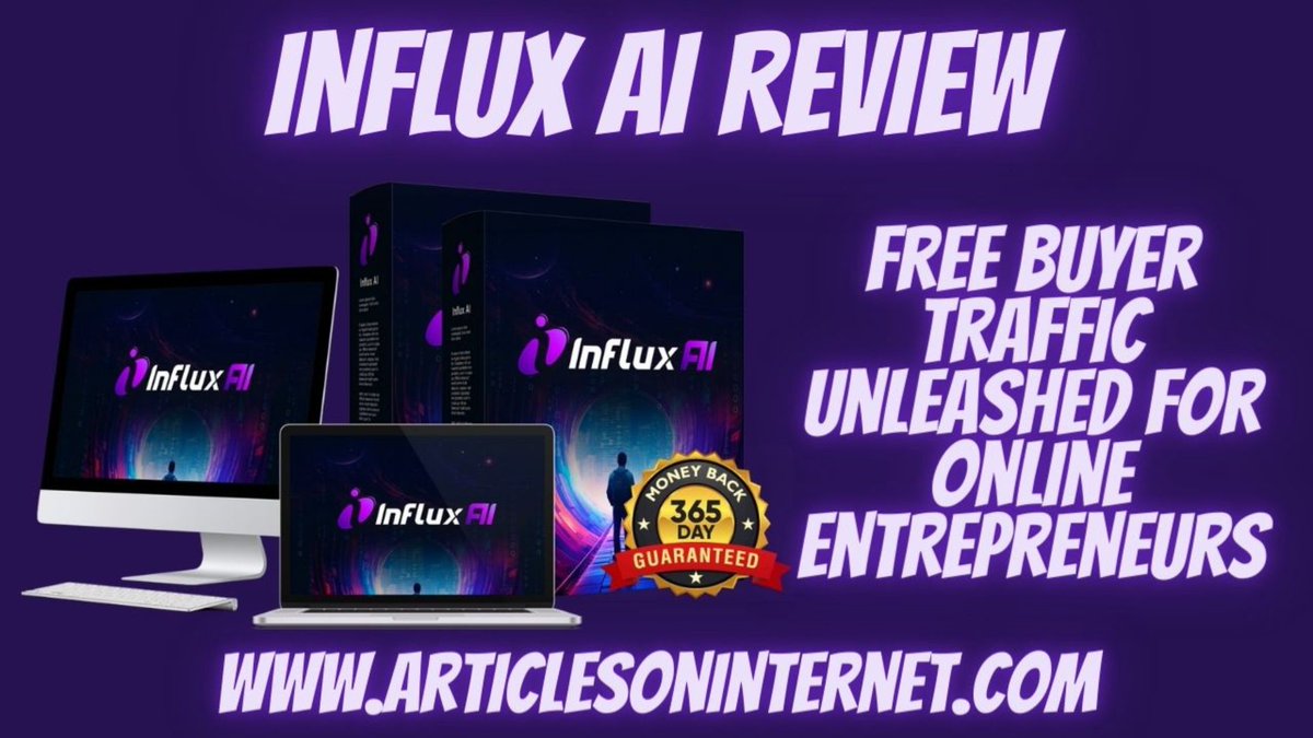 INFLUX AI Review ---> articlesoninternet.com/influx-ai-revi…

#InFluxAI #InFluxAIApp #InFluxAIupgrades #InFluxAIoverview #InFluxAIreview #InFluxAIfeatures #InFluxAIworks #whatisInFluxAI #buyInFluxAI #InFluxAIprice #Technology #software #Makemoneyonline #ReviewsKingRajivKochhar