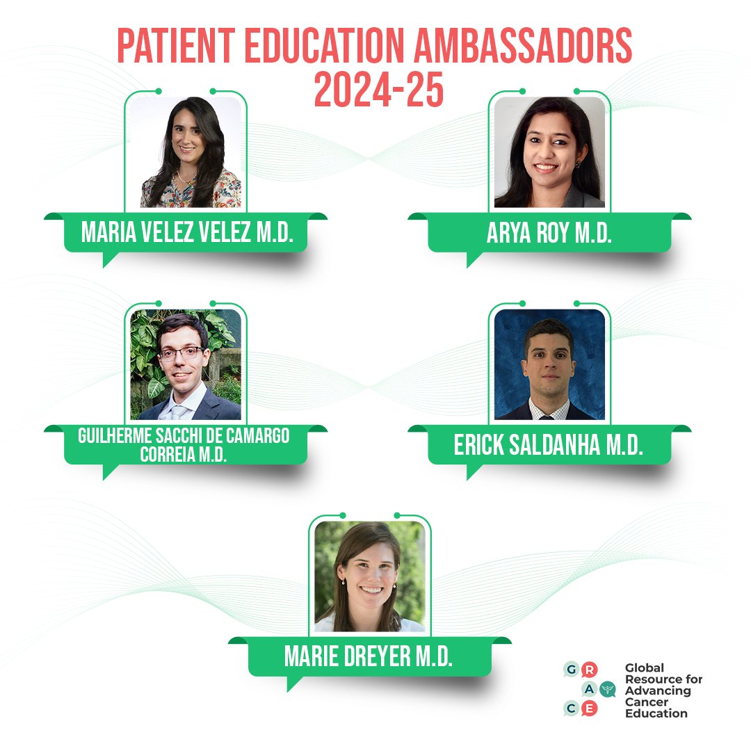 We are pleased to announce the acceptance of five rising stars into the 6th year of the GRACE Patient Education Ambassadors Program for the 2024-25 Program Year! All five candidates have shown a genuine passion for patient education and innovation in connecting with the patient…