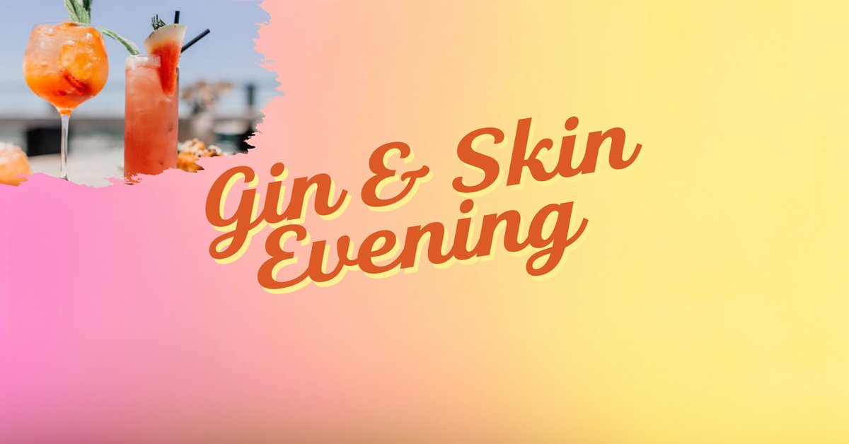 Gin & Skin Evening - Friday 14th June
Tickets: tickettailor.com/events/crystal…

Prepare to transported to the magical Mediterranean!
Enjoy an evening of captivating aromas, exquisite skincare and indulgent Gin.

Doors: 7.30pm
#gin #skincare #holidayvibes #glossop #wellbeing