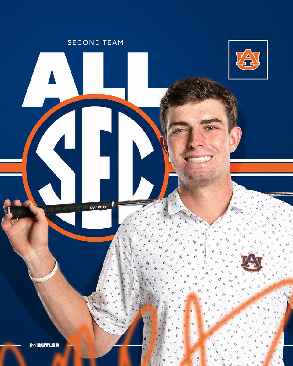 Welcome to Auburn's Four-Time All-SEC Club 🔥 Population: 2 🔗 auburntige.rs/3JX1VBM #WarEagle | @JMButler2020