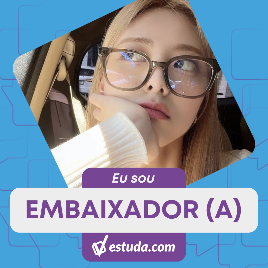 nynynote's tweet image. OI, MOOTS!! FINALMENTE VOU CONTAR A NOVIDADE PARA VOCÊS 😭

estou muito feliz em poder compartilhar que sou a nova embaixadora da estuda.com !! 🥳

͏ ͏ ͏⊹  meu cupom 🏷️: NYNYNOTE !!