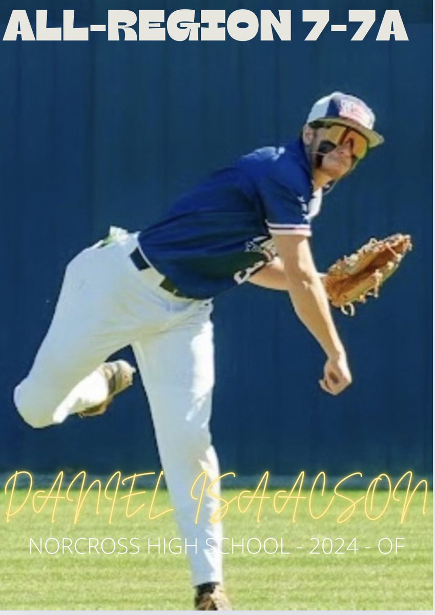Congratulations to <a href="/disaacson24/">Daniel Isaacson</a> for being selected to the All Region 7 7A Team! #GoDevils