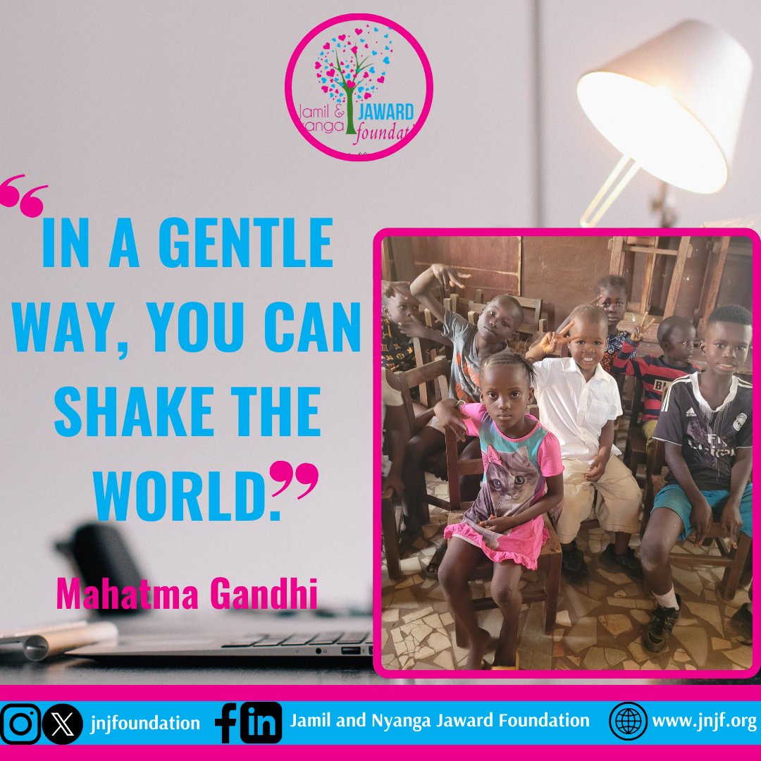 The Jamil and Nyanga Jaward Foundation truly embodies Gandhi's philosophy by giving aid to those who need it most. 
#TransformativeJourney #EmbracingSupport #FindingStrength #RadianceWithin #ResilientSpirit #EmpoweredWidow #GratitudeUnveiled #WeRiseByLiftingOthers