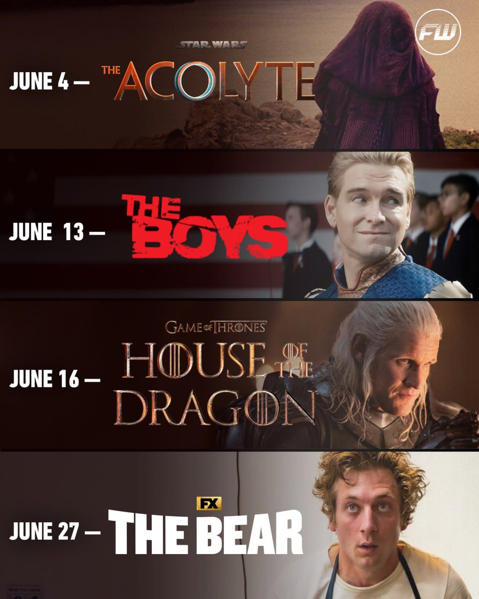 TV Shows releasing in June this year 💥