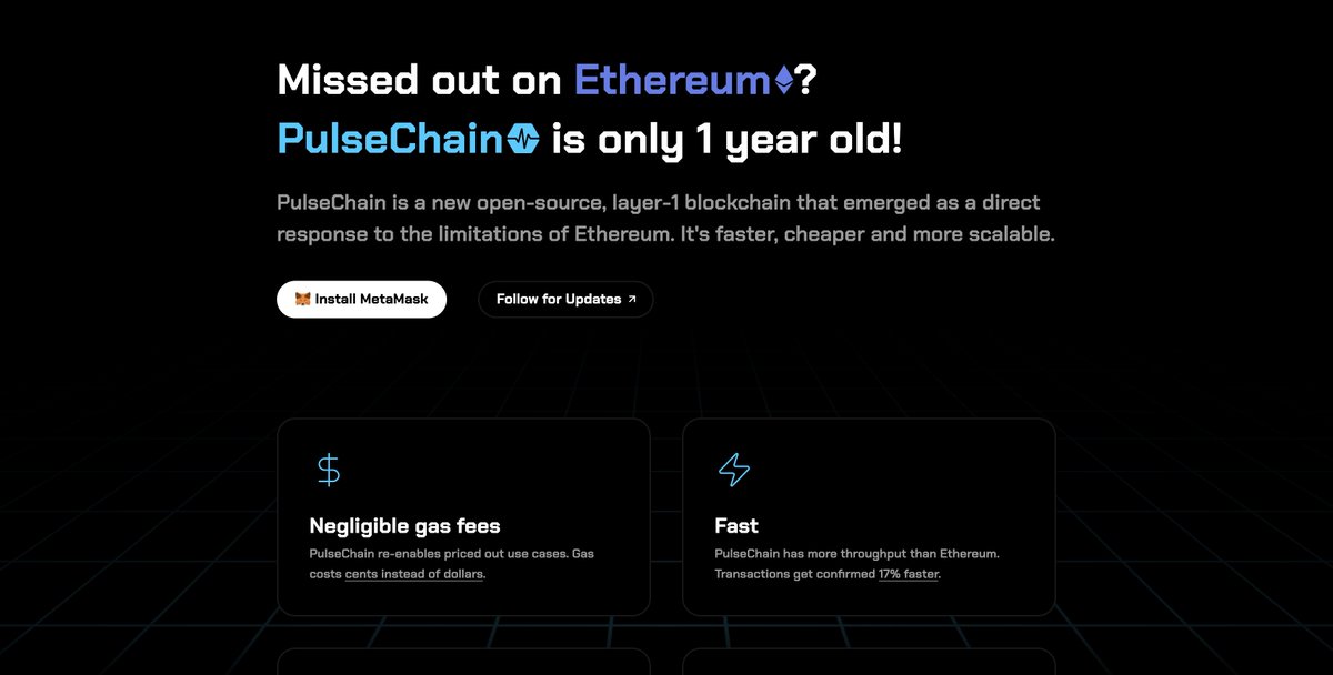 GoPulse.com/eth is by far the best info website about #PulseChain!

Great tool for onboarding 🚀