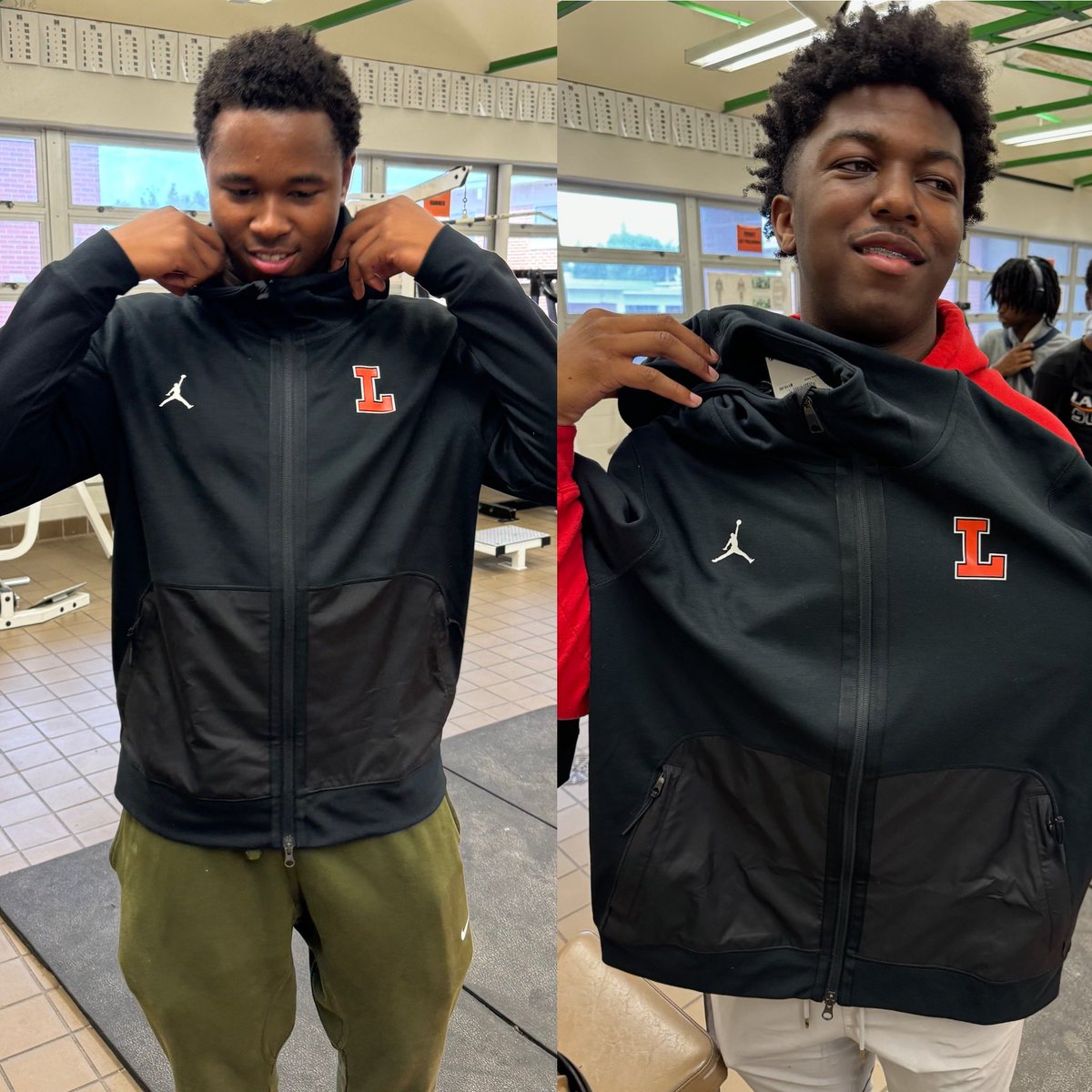 MERCH ALERT‼️ The black Lakeland/Jordan zip up hoodie!! We’re so proud of our seniors!!!! #2Rings #NulliSecundus #WhereWinningIsTRADITION #EverybodysFavoriteTopic #OftenImitatedNeverDuplicated @joshua9smiths @markel_johnson6