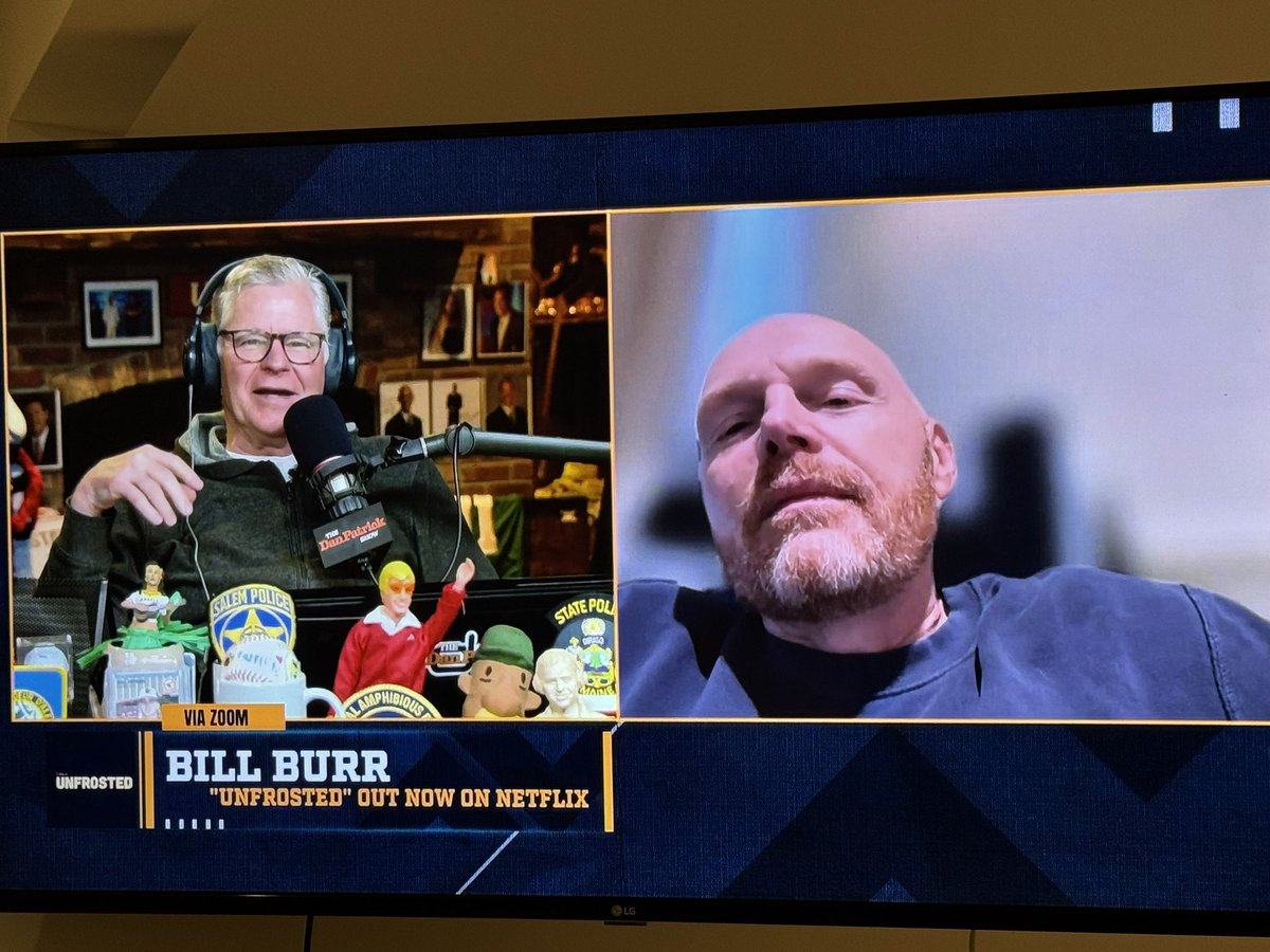 Alex__Monaco's tweet photo. Burr is crushing on the DP show well before 9AM in California
Refusing to go on the Tom Brady roast out of solidarity gotta love it
#Bostonstrong #DPshow https://t.co/3XPjB3sLyA