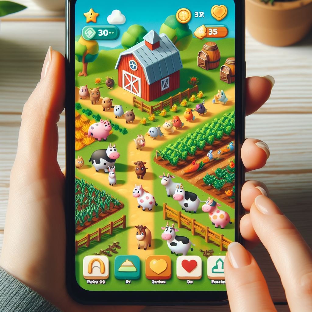 longdaregames's tweet photo. "Engage with friendly farm critters and cultivate crops with Longdare Games. Perfect your farm from your phone! ππ± #FarmingSim #MobileJoy" https://t.co/LLX8mJ53pZ
