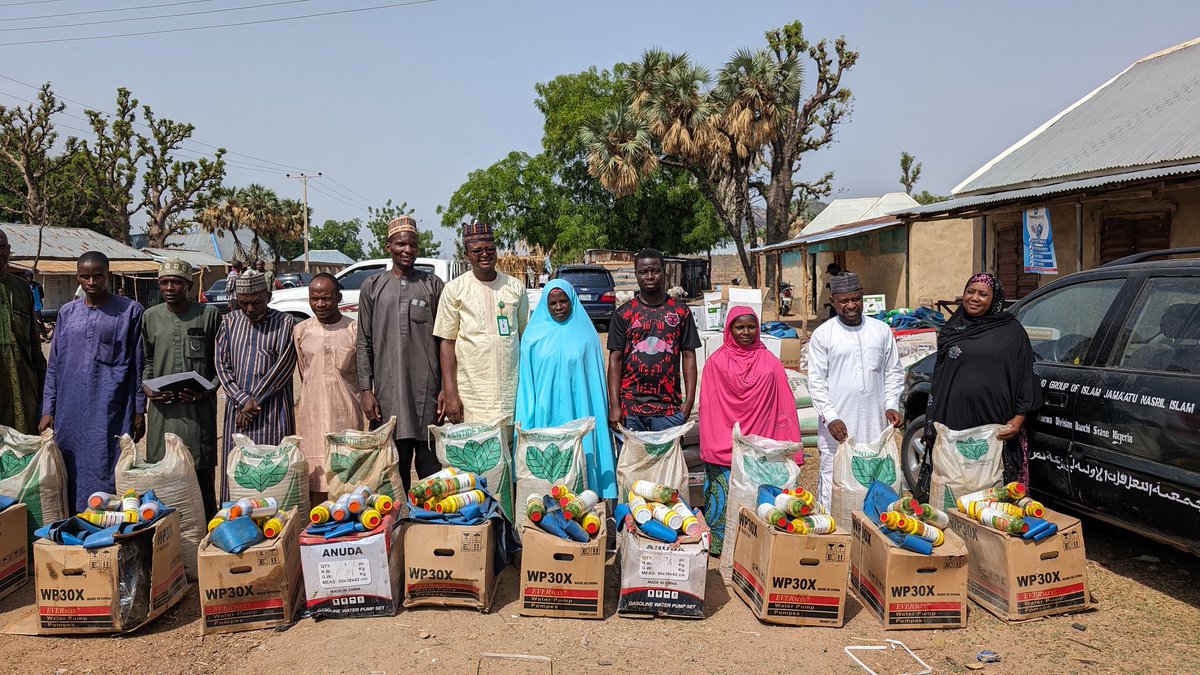 @NEDCOfficialNg in collaboration with the @lobitogroup, has initiated the distribution of agricultural input materials to farmers in Bauchi with the approximate of over 40,000 beneficiaries under the program titled 'Agricultural Support to Farmers by Lobito Group.' #Threads
