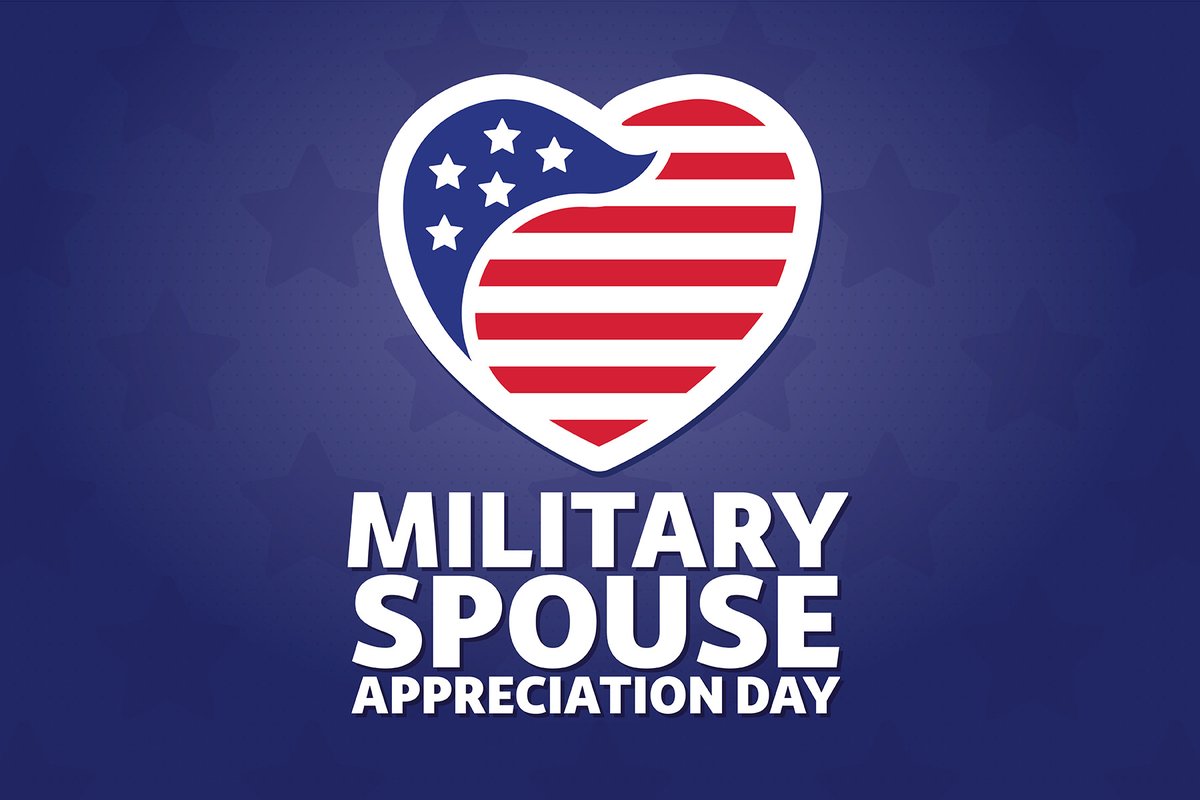 Our Soldiers aren’t the only ones who make sacrifices in the military, our spouses know all too well about spending time away from their loved ones and raising families without their partner’s presence. We couldn’t do our job without your love. Happy Military Spouses Day!