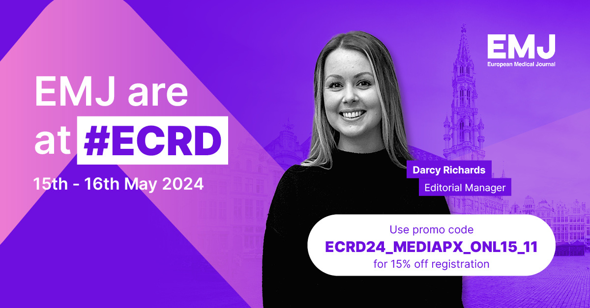 Want to discover the latest innovations from the #RareDisease space?

EMJ are proud to partner with @eurordis for the European Conference on Rare Diseases and Orphan Products.

Register here to attend: hubs.la/Q02wN-g30

Look out for EMJ's full #Congress coverage in July!