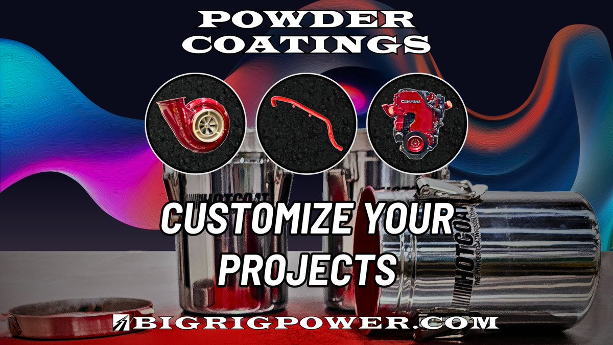 BigRigPowerYEG's tweet image. Make your rig stand out. ✨ With our powder coatings, get a look that’s as unique as you. Pick your colour, and let’s get started! 🤩bigrigpower.com/contact-big-ri…  #BigRigPower #StandOut #CustomFab #prismaticpowders #BigRigPowderCoating