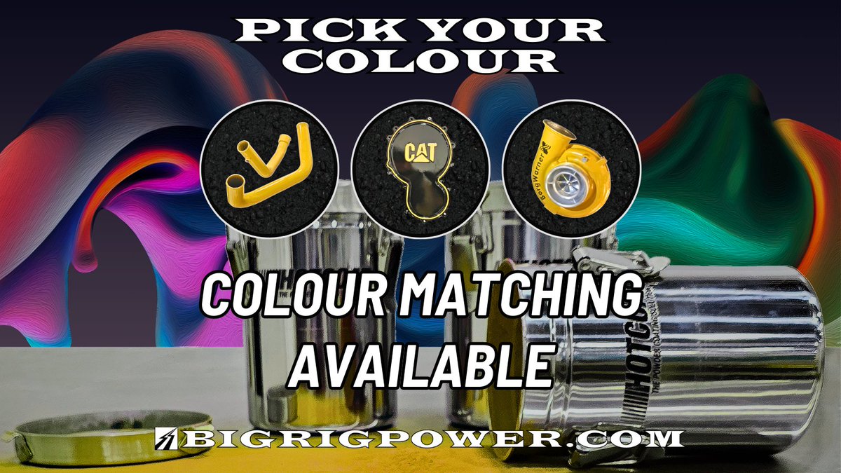 BigRigPowerYEG's tweet image. Make your rig stand out. ✨ With our powder coatings, get a look that’s as unique as you. Pick your colour, and let’s get started! 🤩bigrigpower.com/contact-big-ri…  #BigRigPower #StandOut #CustomFab #prismaticpowders #BigRigPowderCoating