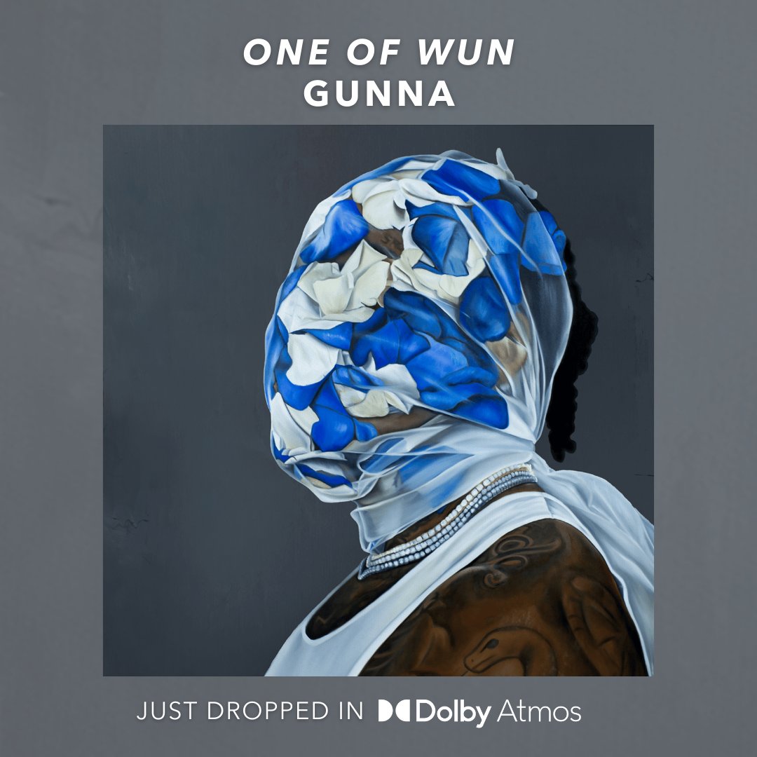 .@1GunnaGunna's fifth studio album #OneOfWun just dropped in #DolbyAtmos, with twenty new tracks including features from Leon Bridges, Normani, Offset, and more. 🔥 What song will you stream first?