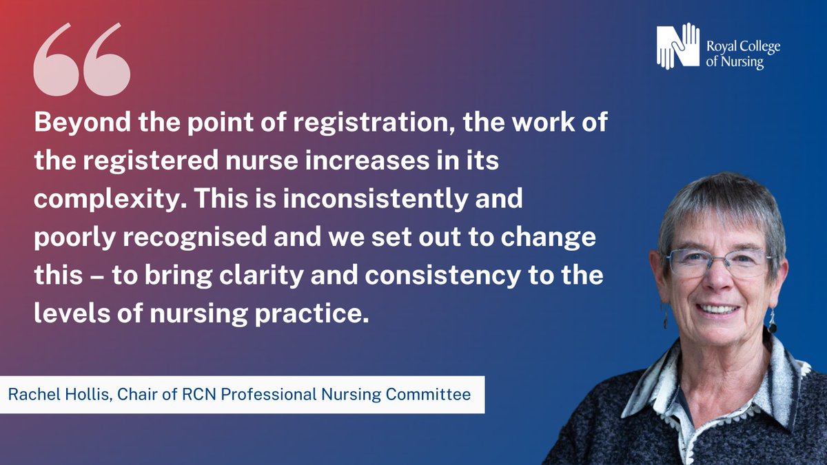 Today we’ve launched new definitions for enhanced, advanced & consultant level nursing. These are vital in supporting registered nurses to aspire to practice at these levels, as well as giving clarity to employers, policy makers and the public. Read more. bit.ly/3wkP75f