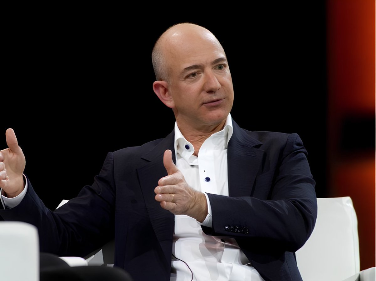 Everyone thinks Amazon’s success came from their: Cheap price. Fast delivery. Customer support. They're wrong. It all came from one mindset shift Bezos made in the 1990s. Here’s Bezos’s key to building a $1T company: