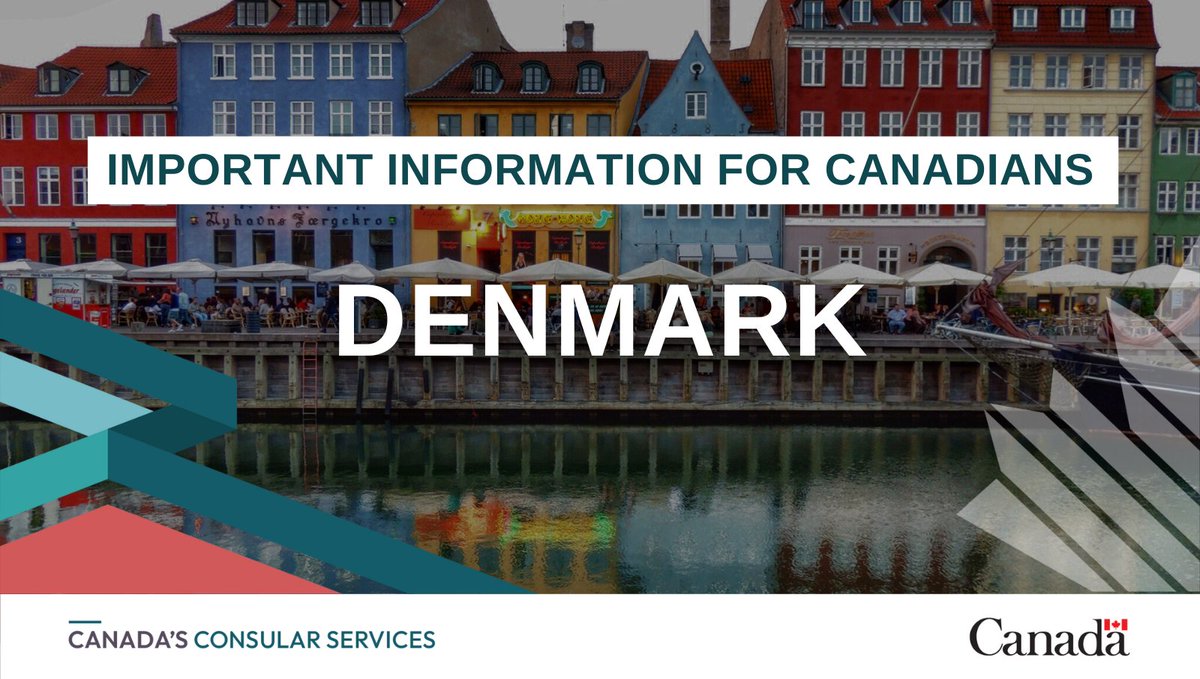 We have updated our page for #Denmark as part of our ongoing review of our destination-specific travel advice pages. Check our advice often in case of updates: travel.gc.ca/destinations/d…