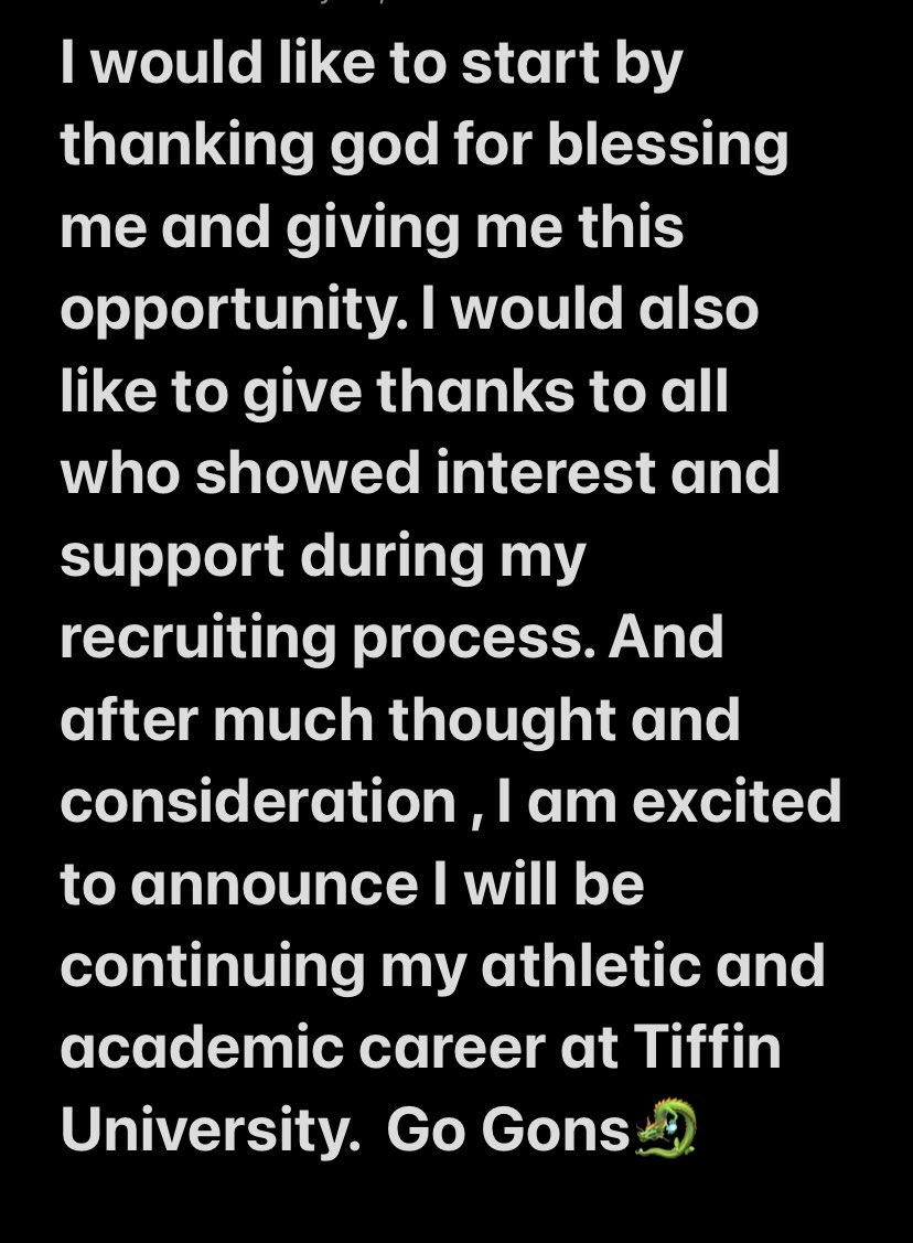 next chapter. #commited <a href="/TiffinUHoops/">TiffinU Men's Hoops</a>