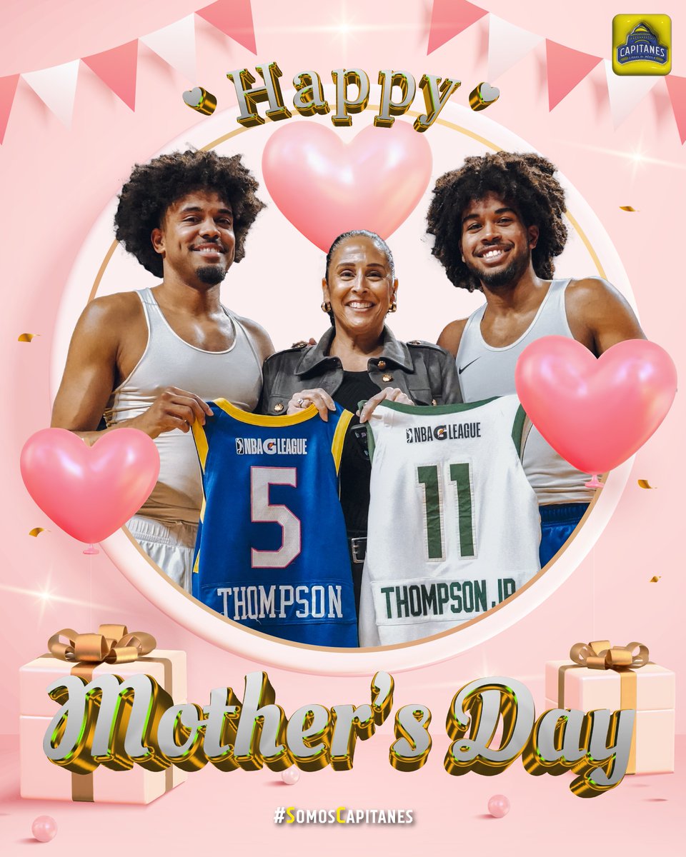 ¡Feliz Día de las Madres! 💐🩷 Que nuestras Capitanas disfruten un día lleno de amor. #MothersDay | #SomosCapitanes