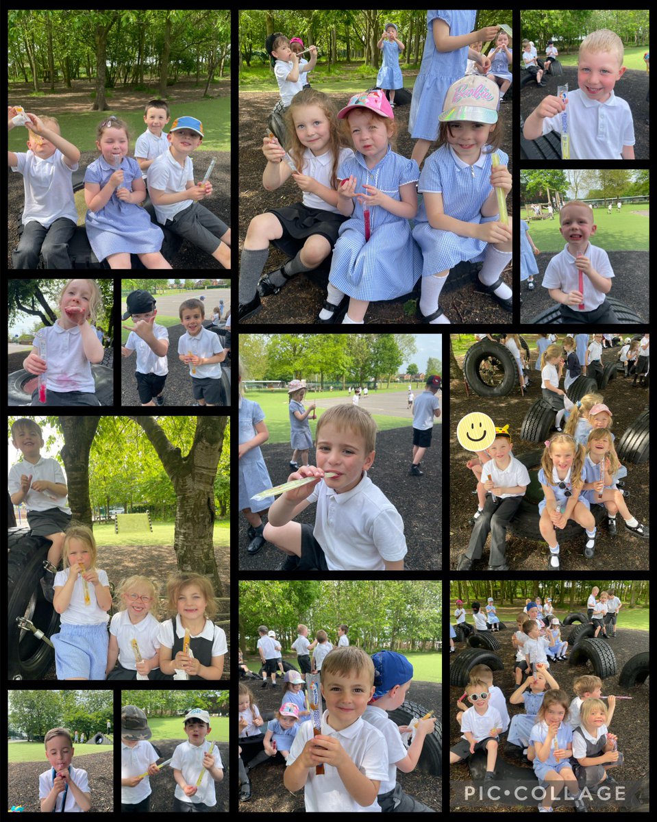 After a busy 4 days of learning, we were rewarded with ice pops to battle the heat! ☀️Reception, you are all amazing! 🤩 <a href="/BarntonMrsF/">Mrs Fisher</a>