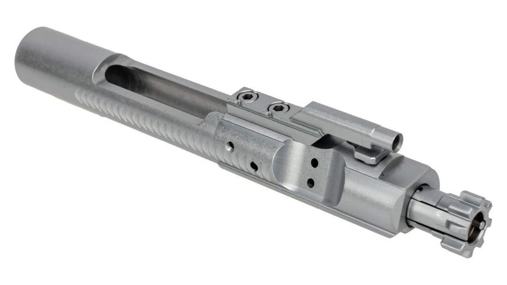 Microbest hard chromed AR15 BCG with 158C MP/HP tested bolt and full auto profile 8620 carrier for $99/ea & orders over $175 ship free currently here: mrgunsngear.org/43xI1EJ Chrome is the best BCG finish #ChangeMyMind 🦅 #AR15