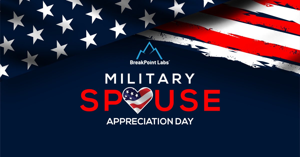 Happy Military Spouse Appreciation Day! We thank you for your service, love, & support. You play a vital role in supporting our military service members & we recognize the sacrifices you make every day. #MilitarySpouseAppreciationDay #SupportOurTroops #MilitaryFamilies