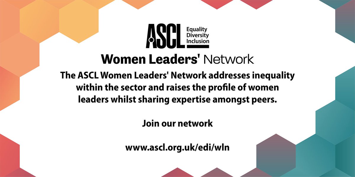 We're delighted @NicolePonsford will be joining us at the #ASCLWomen Leaders' Network tomorrow at 6pm. Find out more about the network and how to join at ascl.org.uk/womenleaders Have you heard too about our #ASCLEDISummit 2024? Visit ascl.org.uk/EDISummit for more details