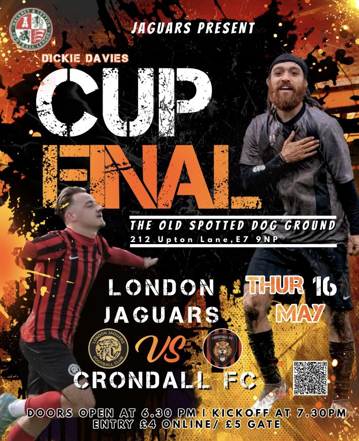 fc_jaguars's tweet photo. "🏆 Join us for the ultimate showdown at the Cup Final! Calling all former/current players, supportive families, friends, enthusiastic youths, and proud parents from our holiday club. Let's pack the stands and cheer our team to victory! 🙌⚽️ #CupFinal #SupportersUnite #TeamSpirit https://t.co/HUQ2hJdvYZ