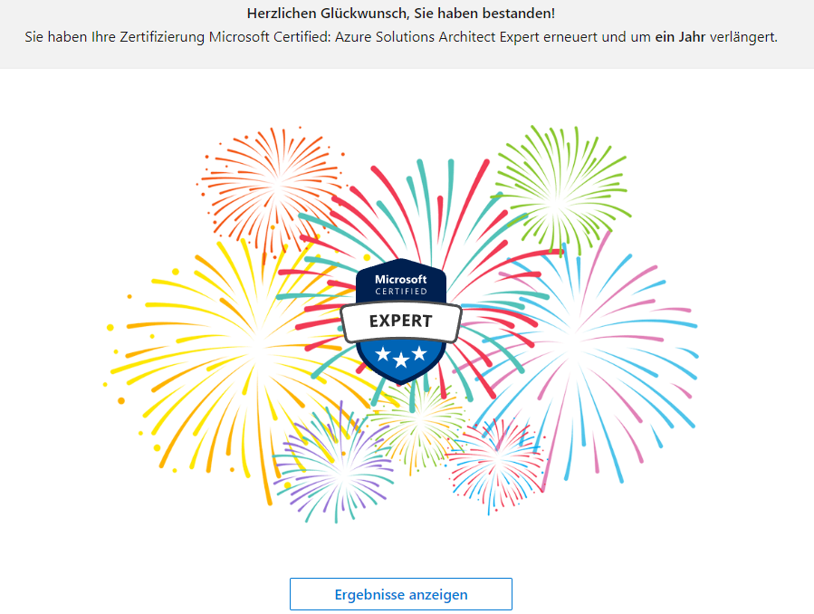 GregorReimling's tweet photo. Used the bridge day to renew my #Azure Solutions architect expert certification #AZ304.
Had the impression that 70% of the questions belonged to the database category and the most common answer was Azure SQL Hyperscale 😅 https://t.co/LZ3d9Bj6nS