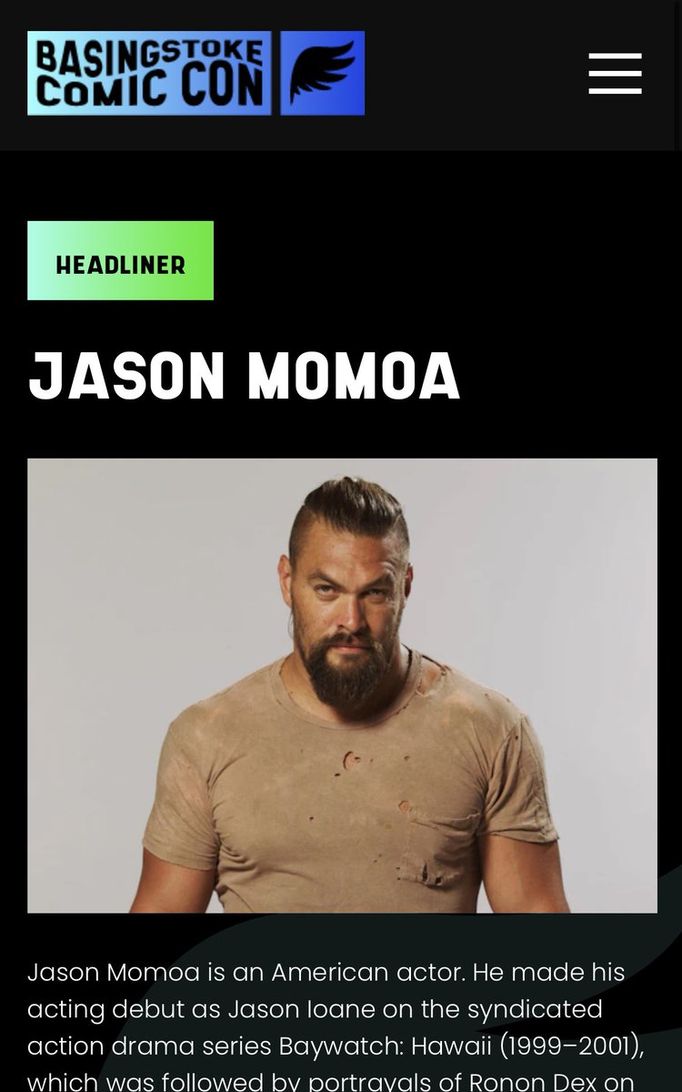 So apparently Jason Momoa is here in Amazingstoke this weekend…at the gym I teach spin at….may have to offer to cover a few more classes….Hot and sweaty Betty meets Aquapants or whatever he’s called!? 🤣😂🤷‍♀️ #smash🤪😍 #sorrynotsorry #marvelOUS 😜