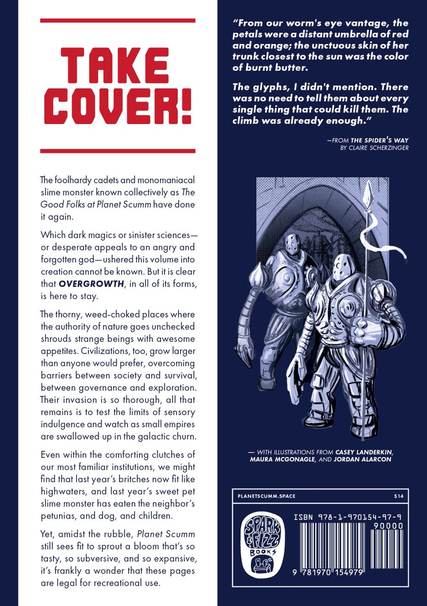 COMING THIS SUMMER

Planet Scumm Issue #16. Full of gorgeous art, fun stories—and a piece by yours truly.

Pre-order link in the comments. <a href="/planetscumm/">Planet Scumm</a>