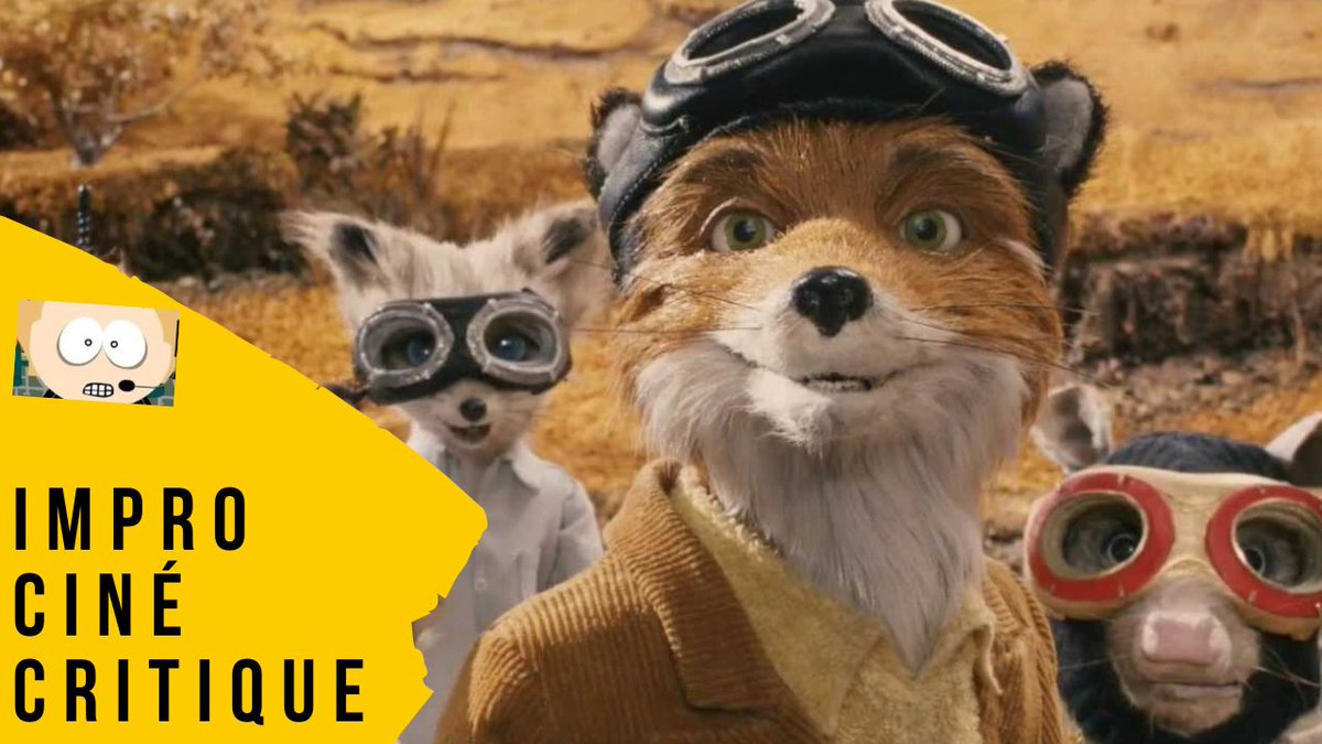 #WesAnderson + #RoaldDahl, ça avait commencé avec ce #filmdanimation en #stopmotion à la fin des années 2000. Un métrage toujours agréable à revoir dont je cause ici (et garanti sans cygne @l0st_Sawyer): #ImproCinéCritique #2163 : #FantasticMrFox (2009) youtube.com/watch?v=qOc0iE…