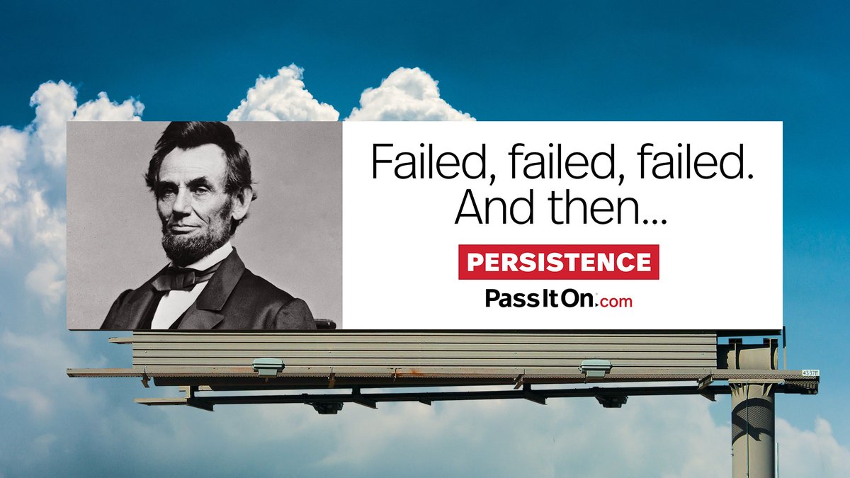 Failed, failed, failed. And then... #persistence #passiton