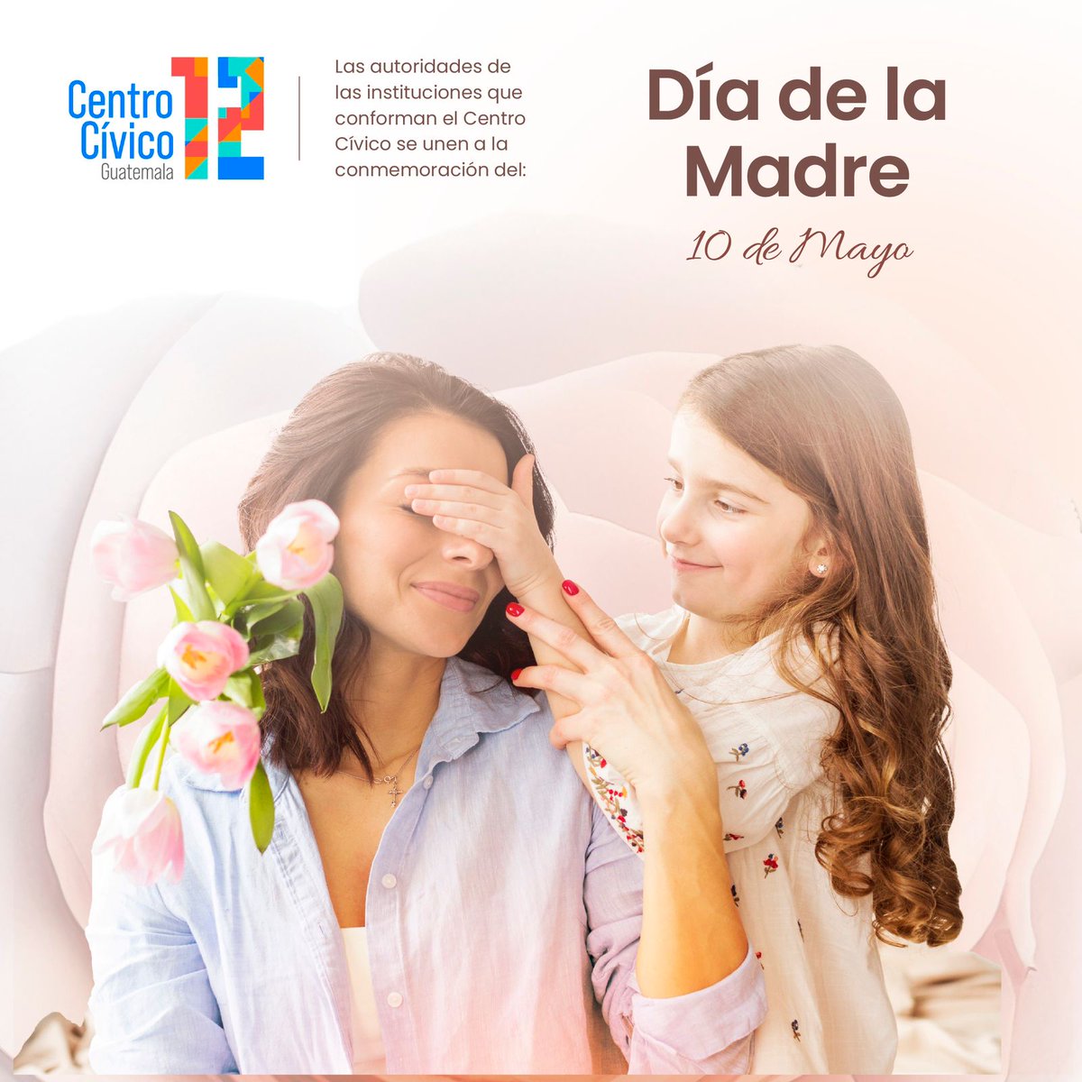 Las autoridades de las instituciones que conforman el Centro Cívico se unen a la conmemoración del Día de la Madre. #OJ #CSJ #CentroCívico #DíaDeLaMadre #10DeMayo