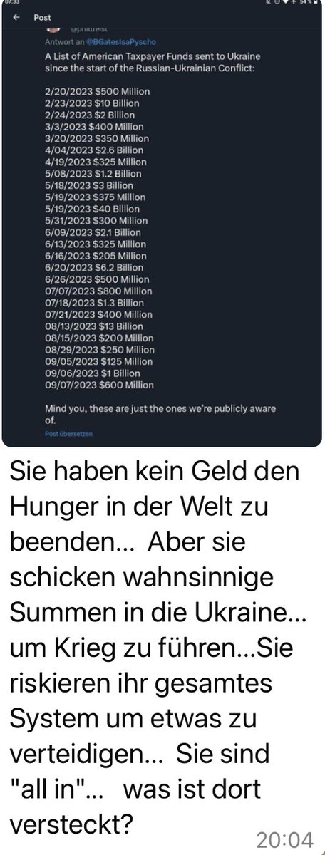 Ich habe Fragen!