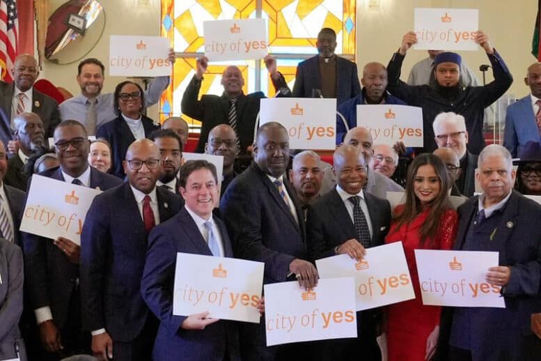 NYC Mayor Eric Adams kicked off the public review process on April 29 for the “City of Yes for Housing Opportunity” proposal, which could address a severe housing shortage buff.ly/4acDUBr