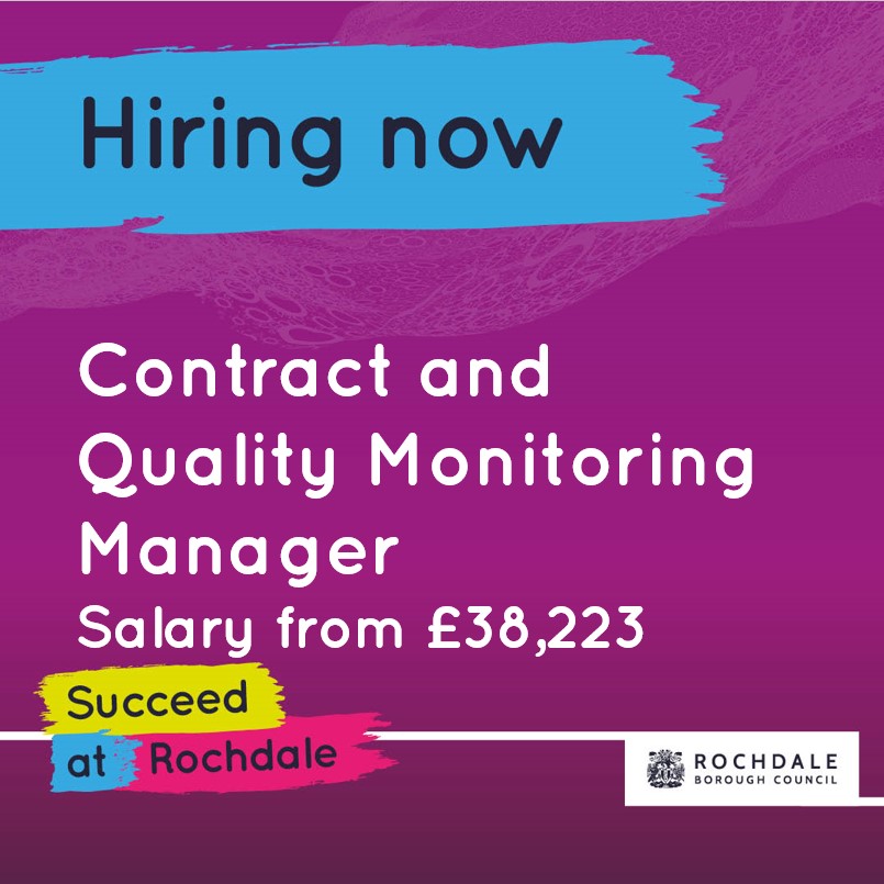 Are you a contract management or commissioning professional? Come & be a part of a progressive team within Rochdale Council to support the development, implementation, monitoring & review of our commissioned domestic abuse services. Deadline 2 June 2024 greater.jobs/search-and-app…